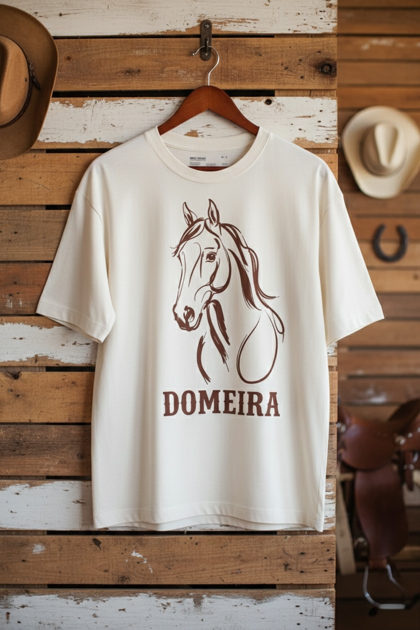 Camiseta Oversized HORSE -  Domeira