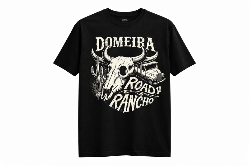Camiseta Oversized Roady to Rancho - Domeira